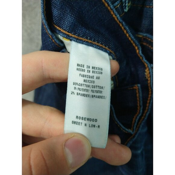 Lucky Brand Jeans Women 6/28 Blue Denim Boot Cut Sweet N Low Stretch Dark Wash - Picture 8 of 10